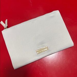 PRADA CANDY White Double Zip Cosmetic Bags